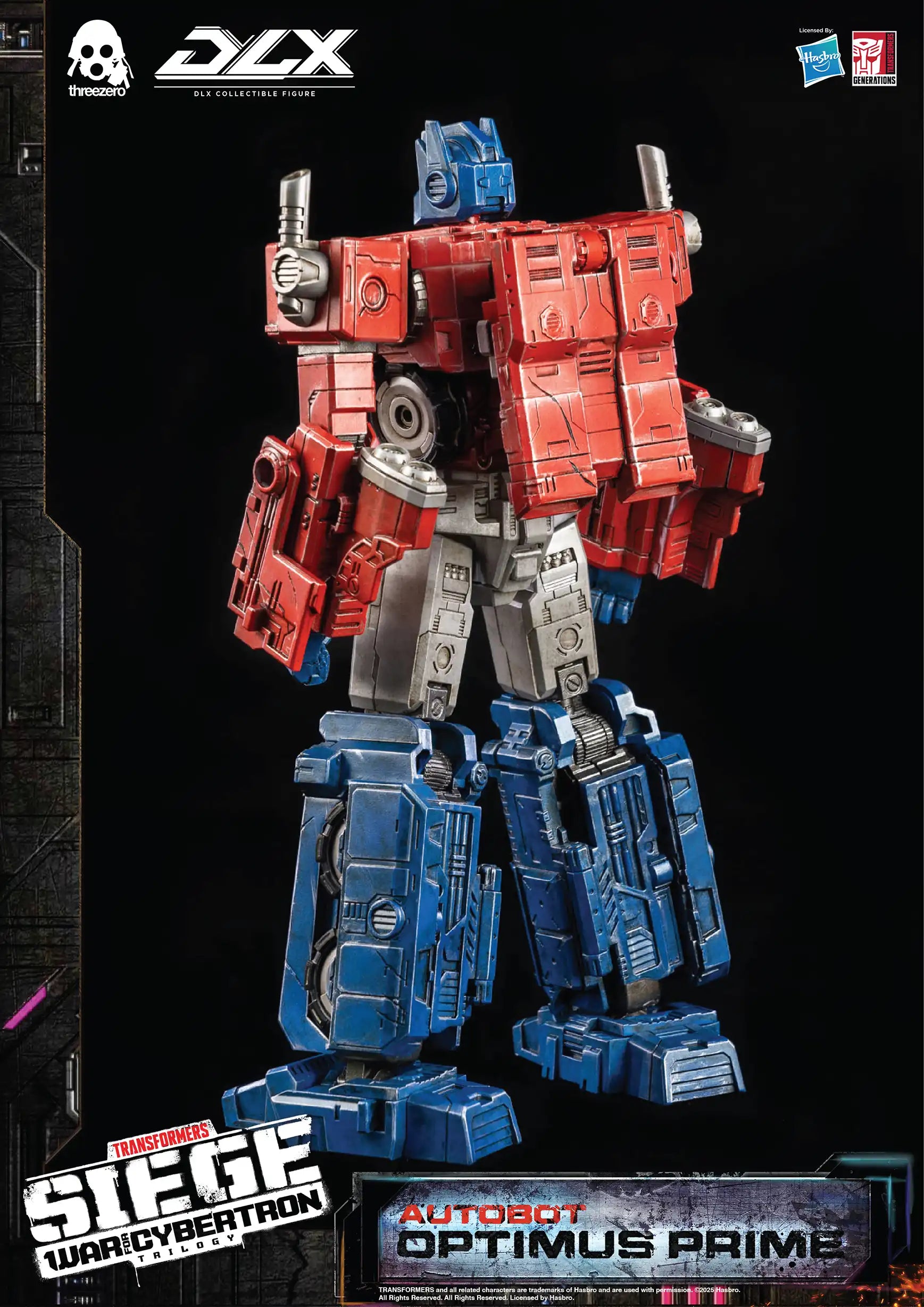 Optimus War For Cybertron Trilogy DLX 25cm
