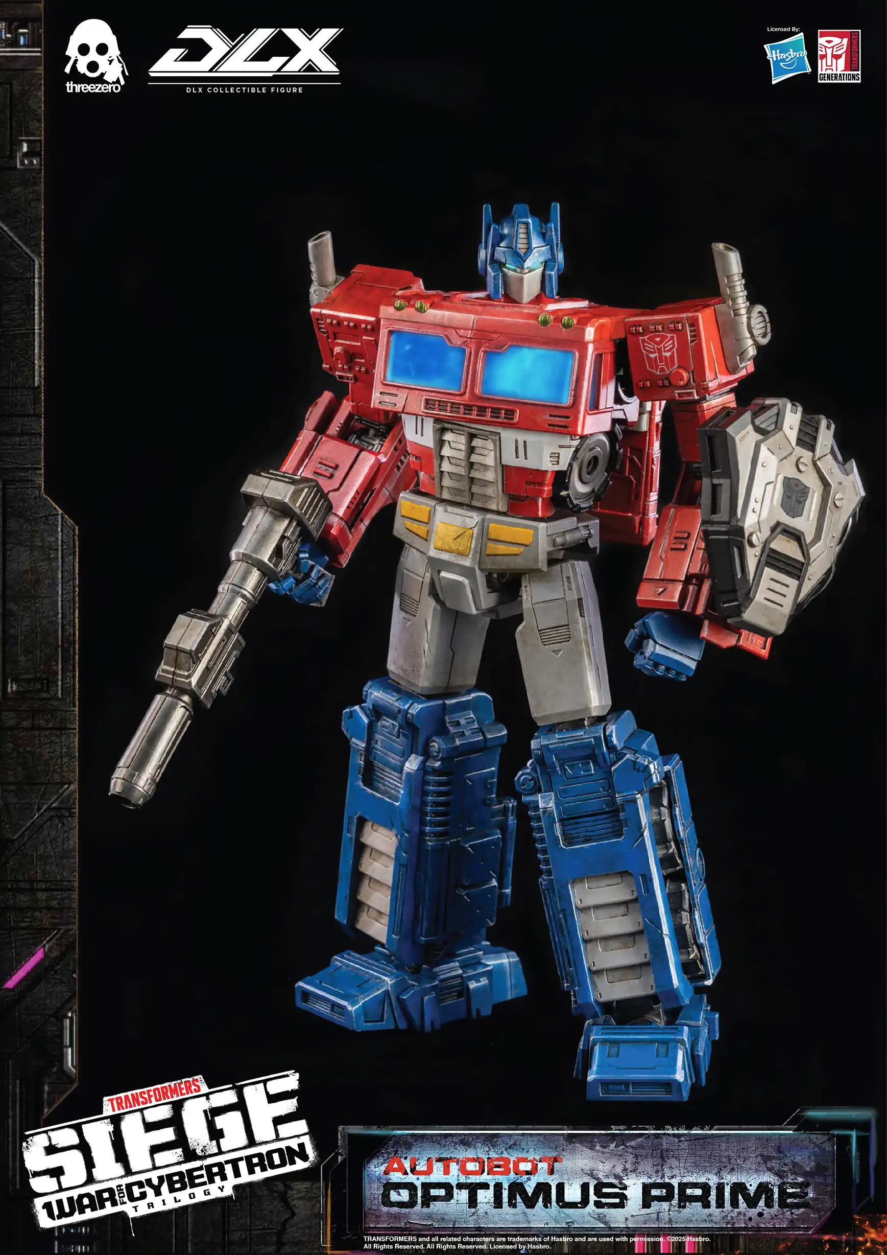 Optimus War For Cybertron Trilogy DLX 25cm