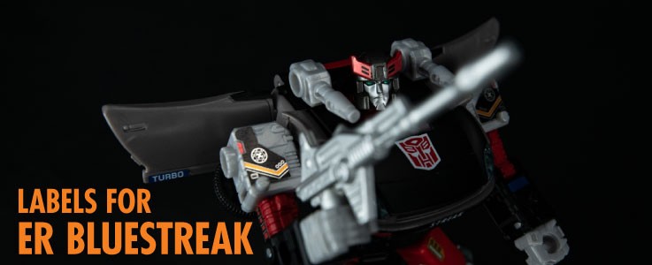 Stickers For Bluestreak War For Cybertron Earthrise