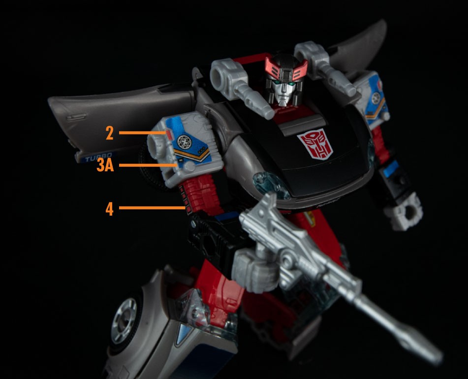 Stickers Pour Bluestreak War For Cybertron Earthrise