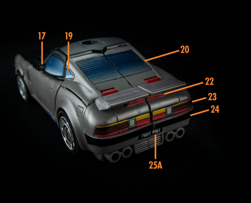 Aufkleber Für Bluestreak War For Cybertron Earthrise