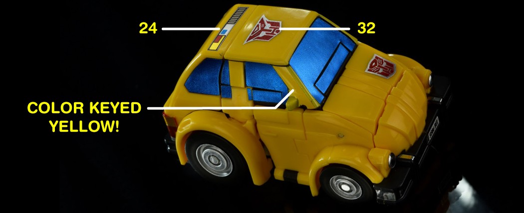 Pegatinas para Bumblebee Studio Series 86-29