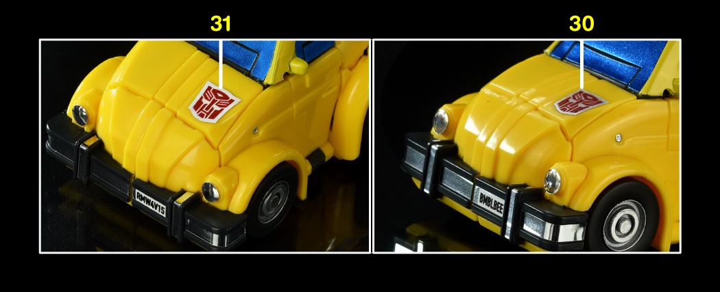 Pegatinas para Bumblebee Studio Series 86-29