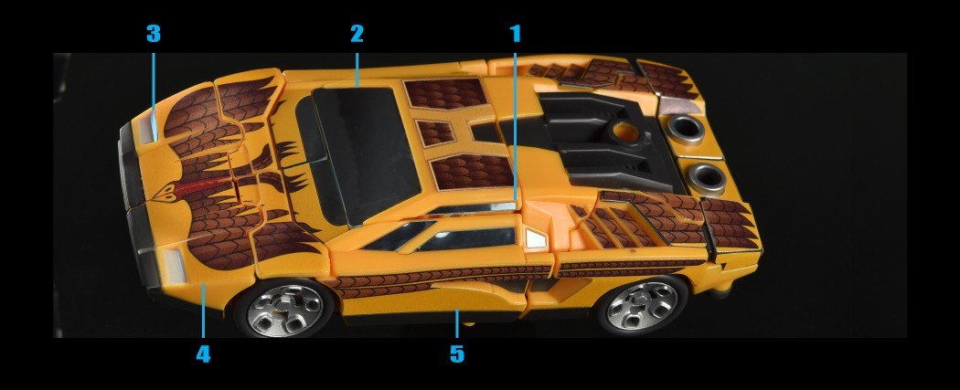 Condor Conversion Kit for Sunstreaker Earthrise / Legacy United