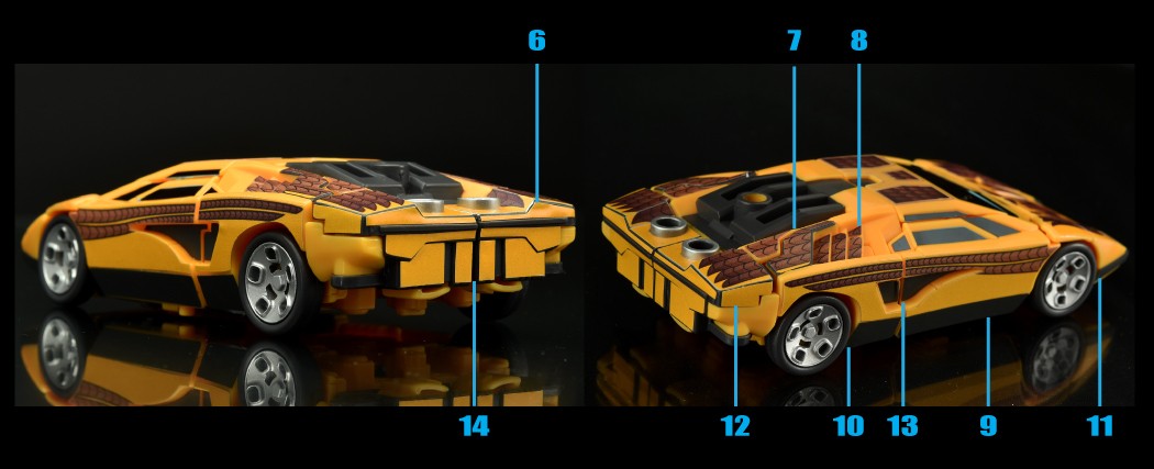 Kit de Conversion Condor pour Sunstreaker Earthrise / Legacy United