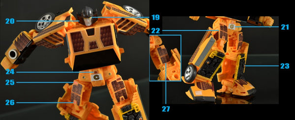 Kit de Conversion Condor pour Sunstreaker Earthrise / Legacy United