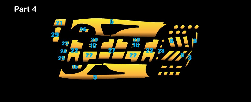 Condor Conversion Kit for Sunstreaker Earthrise / Legacy United