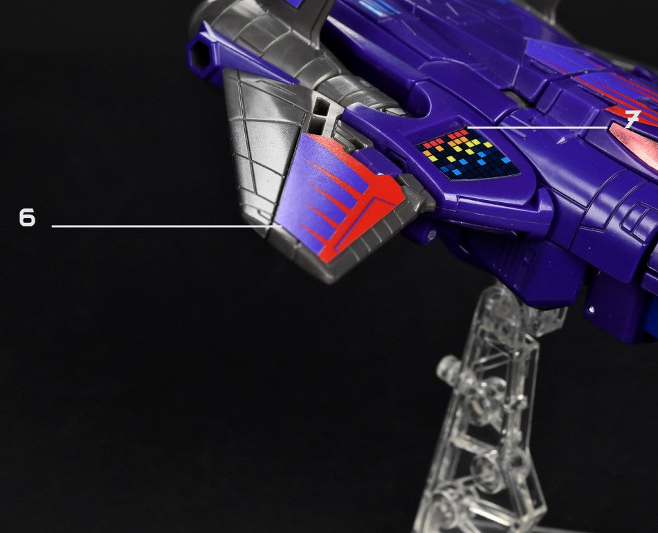 Autocolantes Para Cyclonus & Nightstick Legacy Generation Select