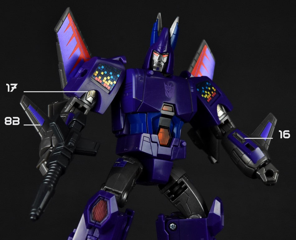 Autocolantes Para Cyclonus & Nightstick Legacy Generation Select