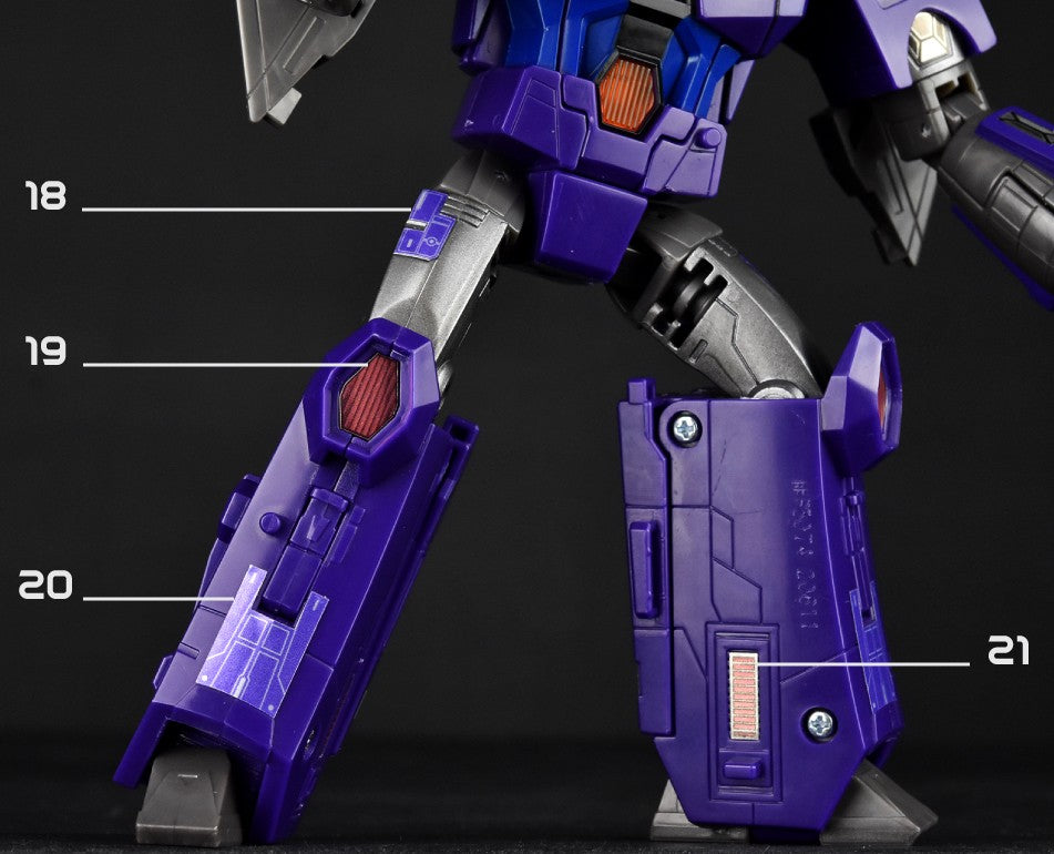 Autocolantes Para Cyclonus & Nightstick Legacy Generation Select