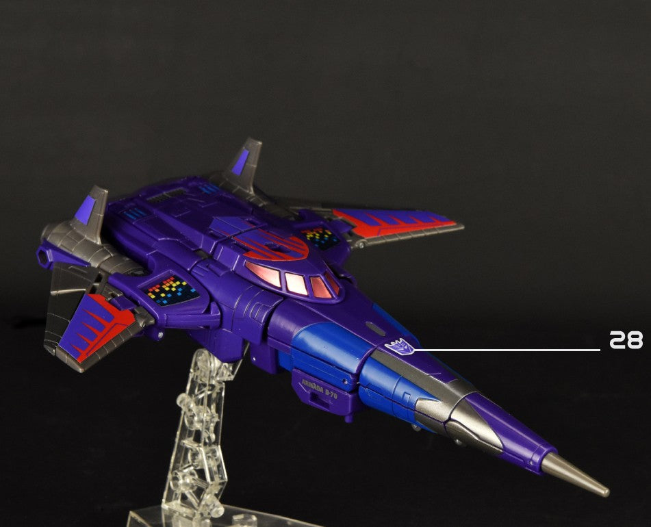 Autocolantes Para Cyclonus & Nightstick Legacy Generation Select