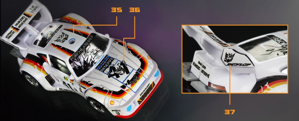 ToyHax Fracko Conversion Kit For Jazz SS 86 / Legacy United