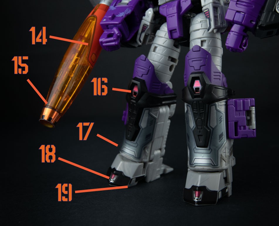 Stickers Para Galvatron Legacy/ Kingdom