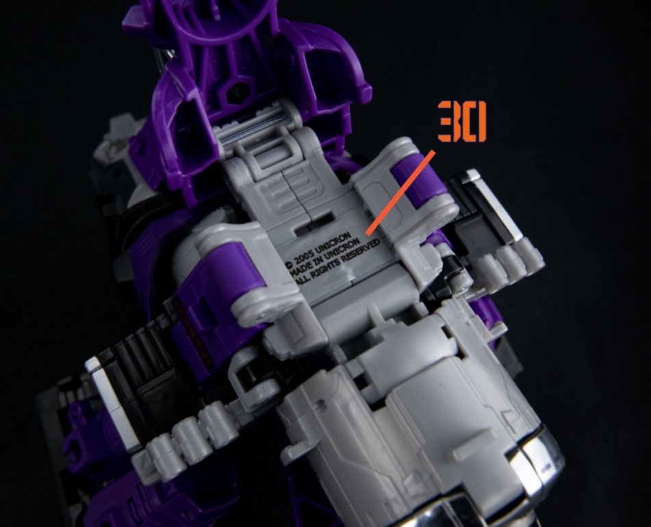 Stickers Para Galvatron Legacy/ Kingdom