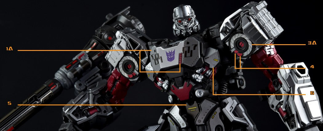 Stickers Pour Megatron Concept Art Studio Series 109