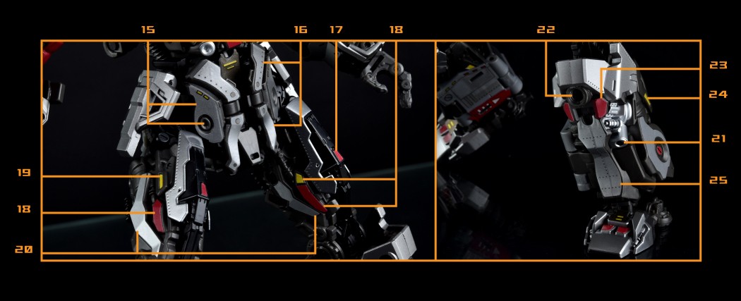 Stickers Pour Megatron Concept Art Studio Series 109