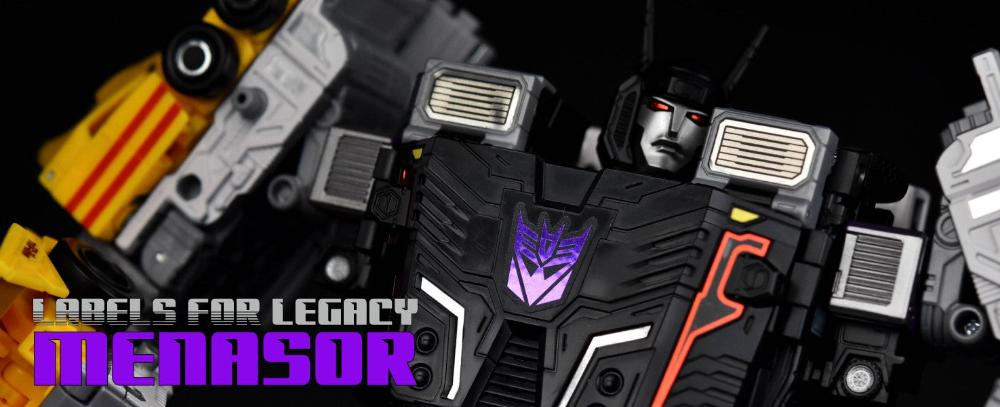 Stickers para Menasor ( Remolque Motormaster) Legacy