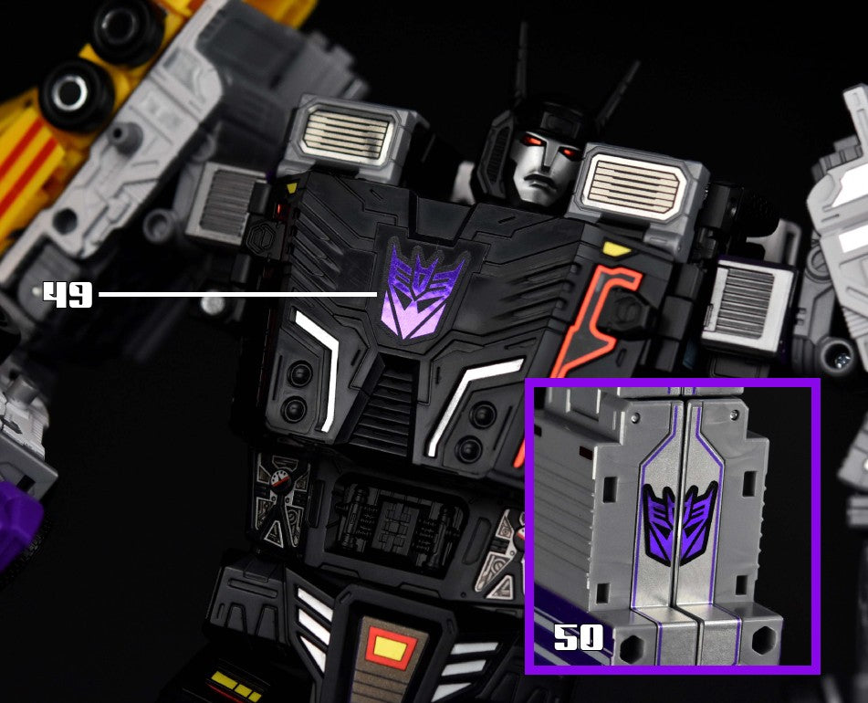 Stickers for Menasor (Motormaster Trailer) Legacy