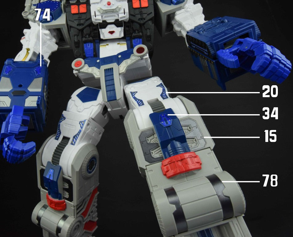 Metroplex Color Scheme Stickers Upgrade-Kits ToyHax For Metroplex Legacy – TRANSFORVERSE.EU