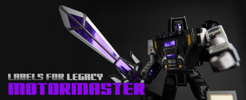 Stickers for Motormaster Legacy (Without the trailer)