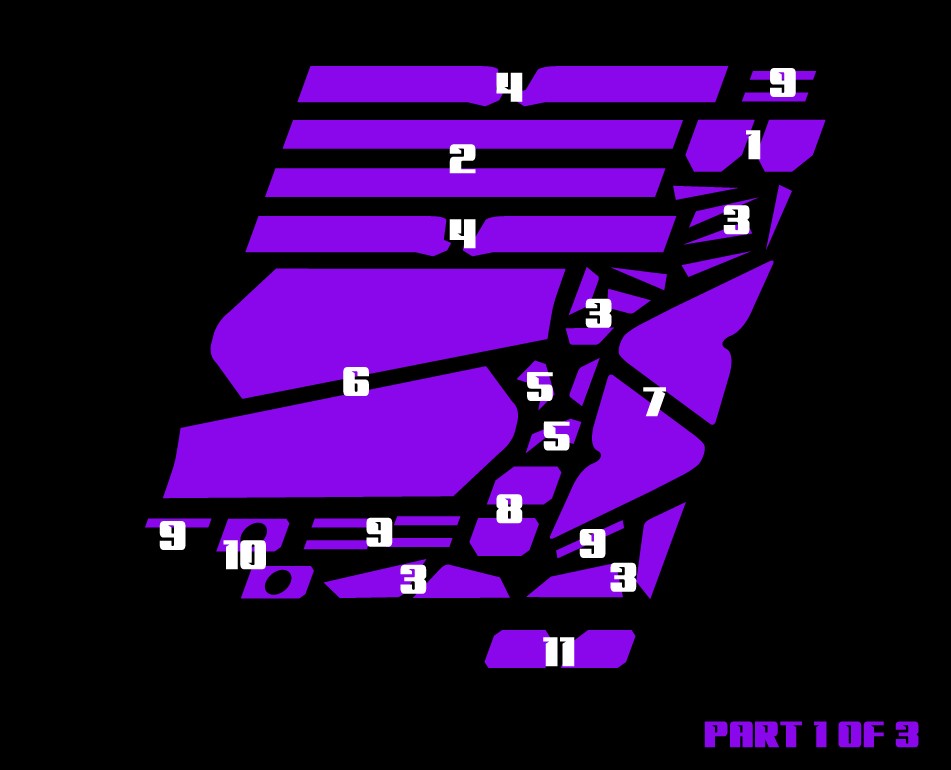 Klistremerker for Motormaster Legacy (Uten tilhengeren)