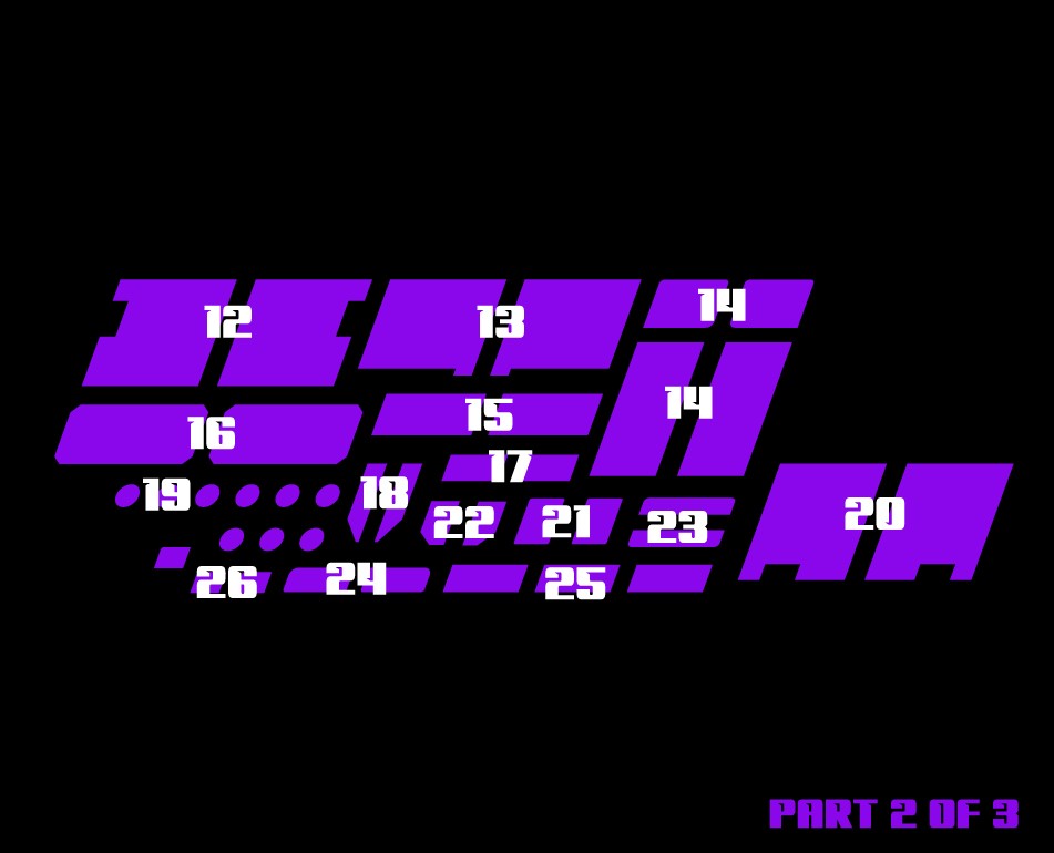 Klistremerker for Motormaster Legacy (Uten tilhengeren)