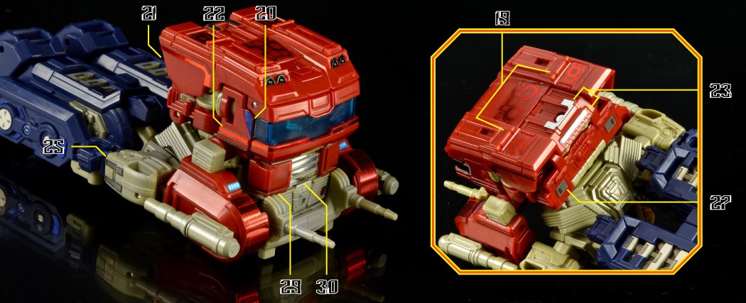 Stickers Pour Optimus Prime Studio Series 112