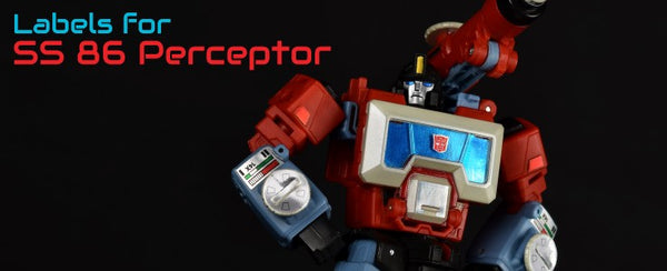 Aufkleber Für Perceptor Studio Series 86