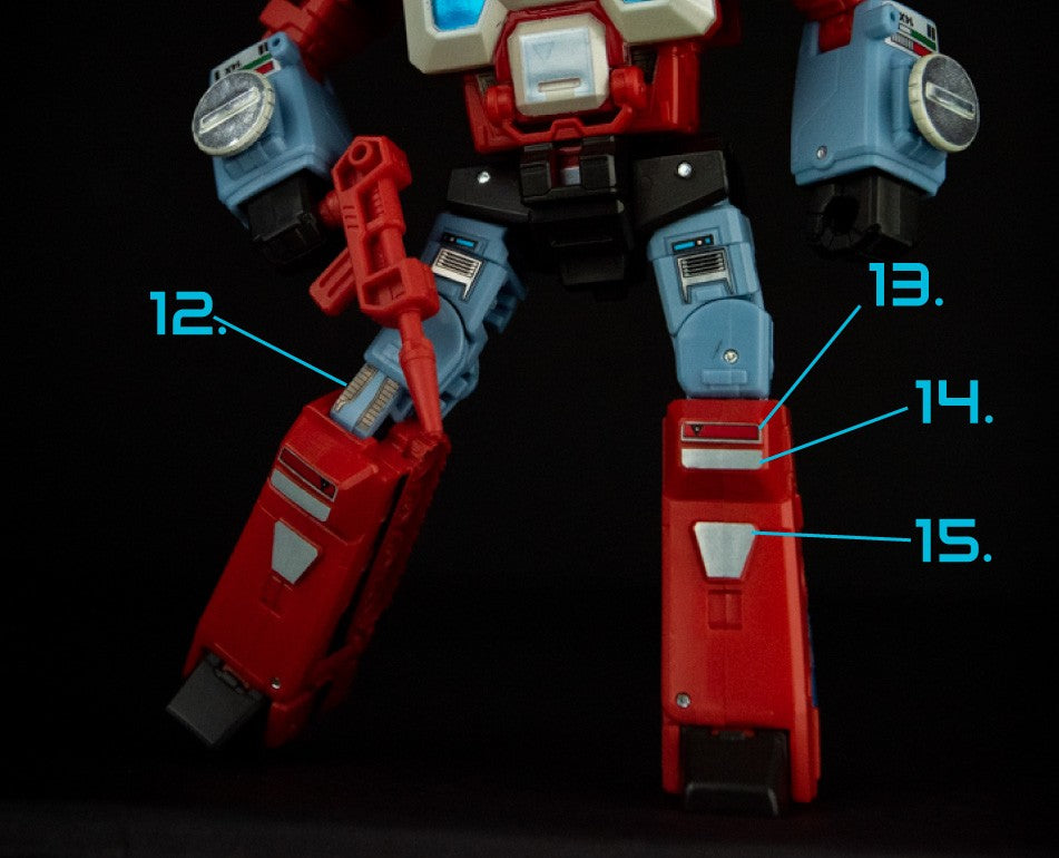 Stickers Pour Perceptor Studio Series 86