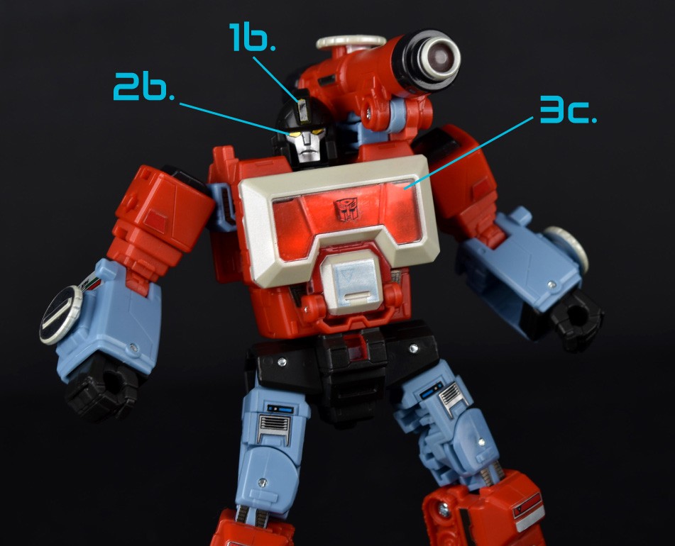 Stickers Pour Perceptor Studio Series 86