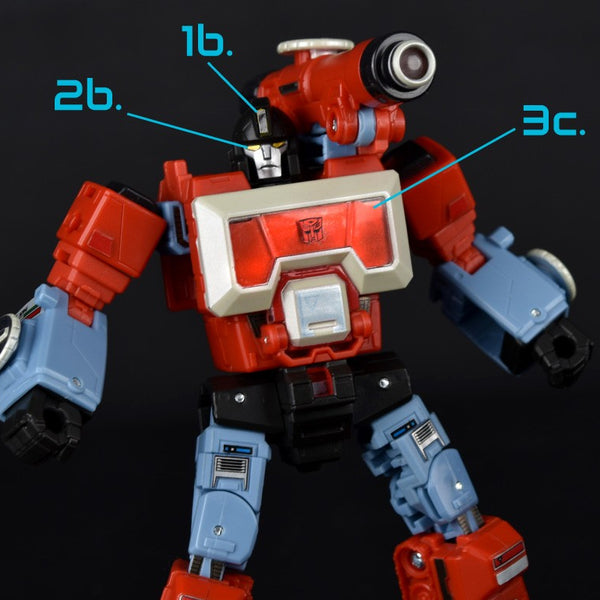 Stickers Pour Perceptor Studio Series 86