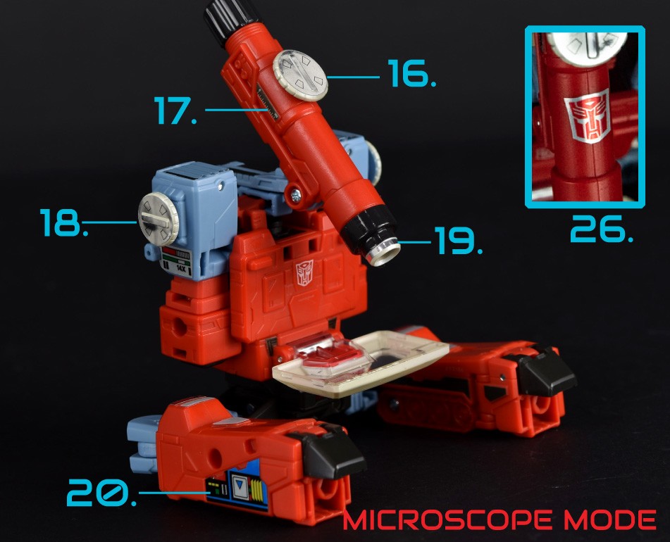 Stickers Pour Perceptor Studio Series 86