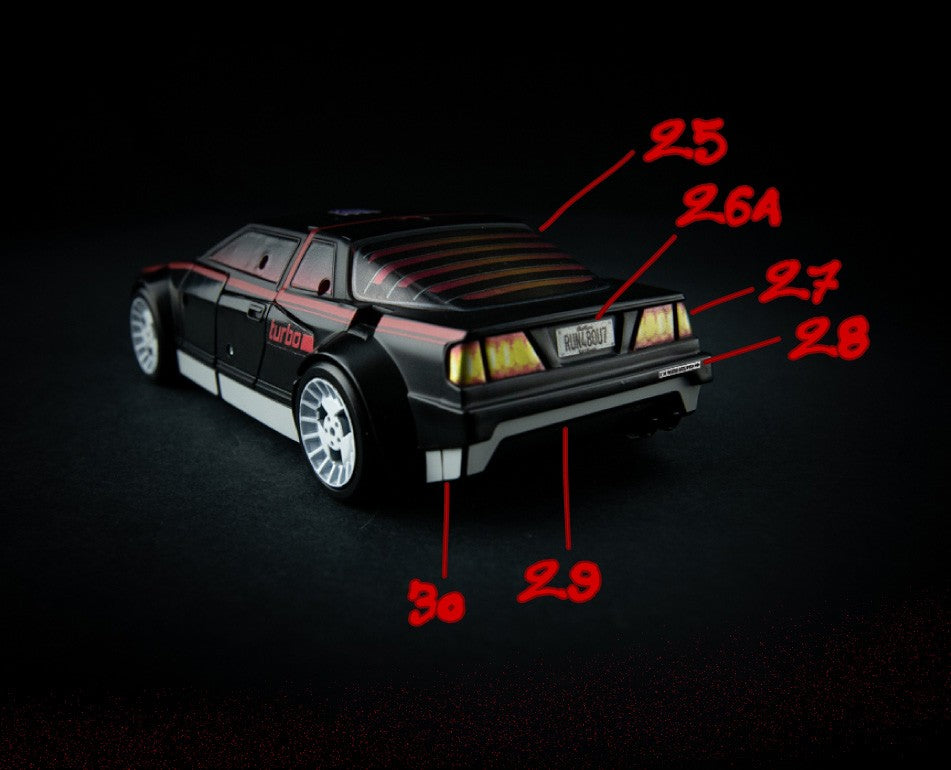 Stickers Fir Runabout War For Cybertron Earthrise