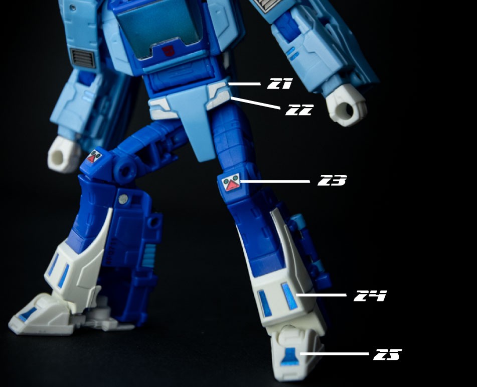 Stickers Voor Blurr Studio Series 86