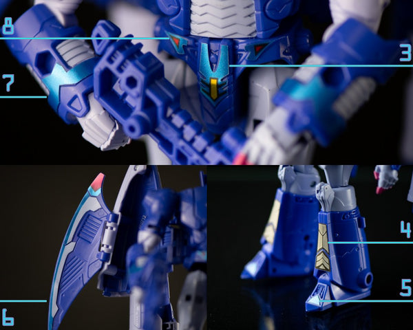 Aufkleber für Scourge Studio Series 86