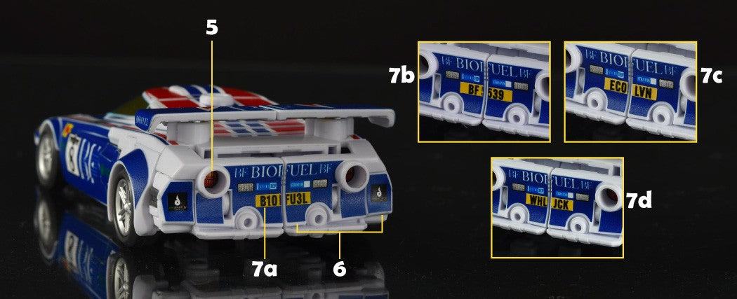 Biofuel Conversion Kit for Wheeljack Legacy United