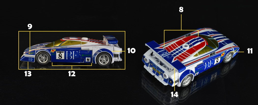 Kit de Conversion Biofuel for Wheeljack Legacy United