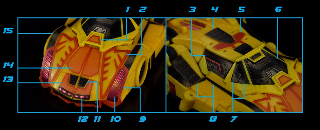 Stickers Pour Sunstreaker Concept Art Studio Series