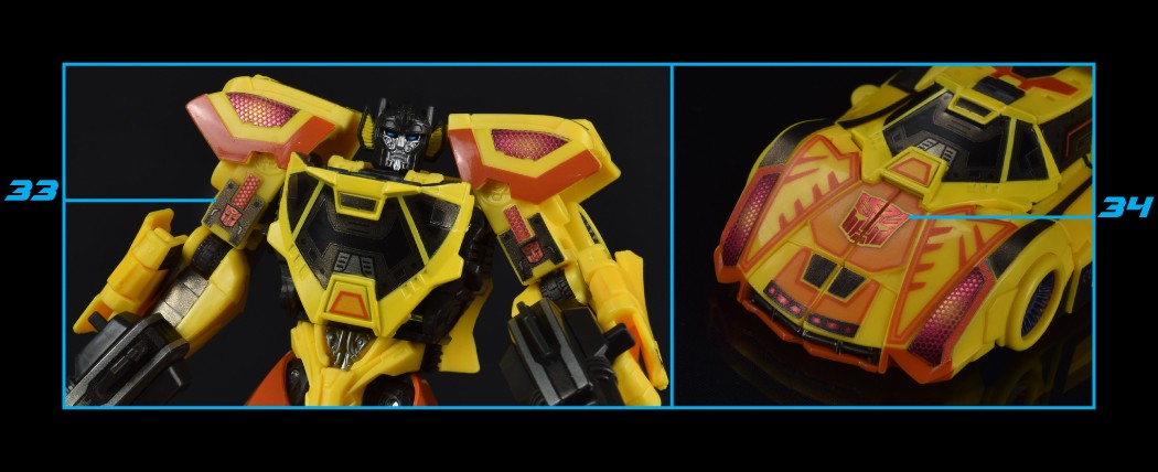 Stickers Pour Sunstreaker Concept Art Studio Series