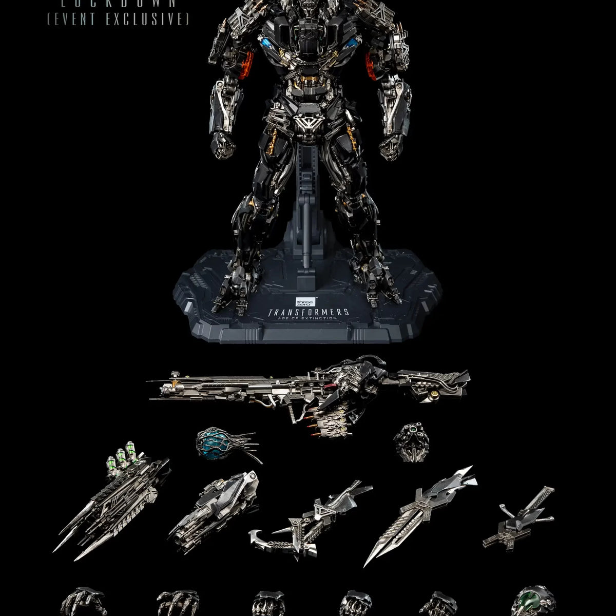 Lockdown DLX 24 cm  Transformers: L'era dell'estinzione (Edizione Esclusiva Evento)