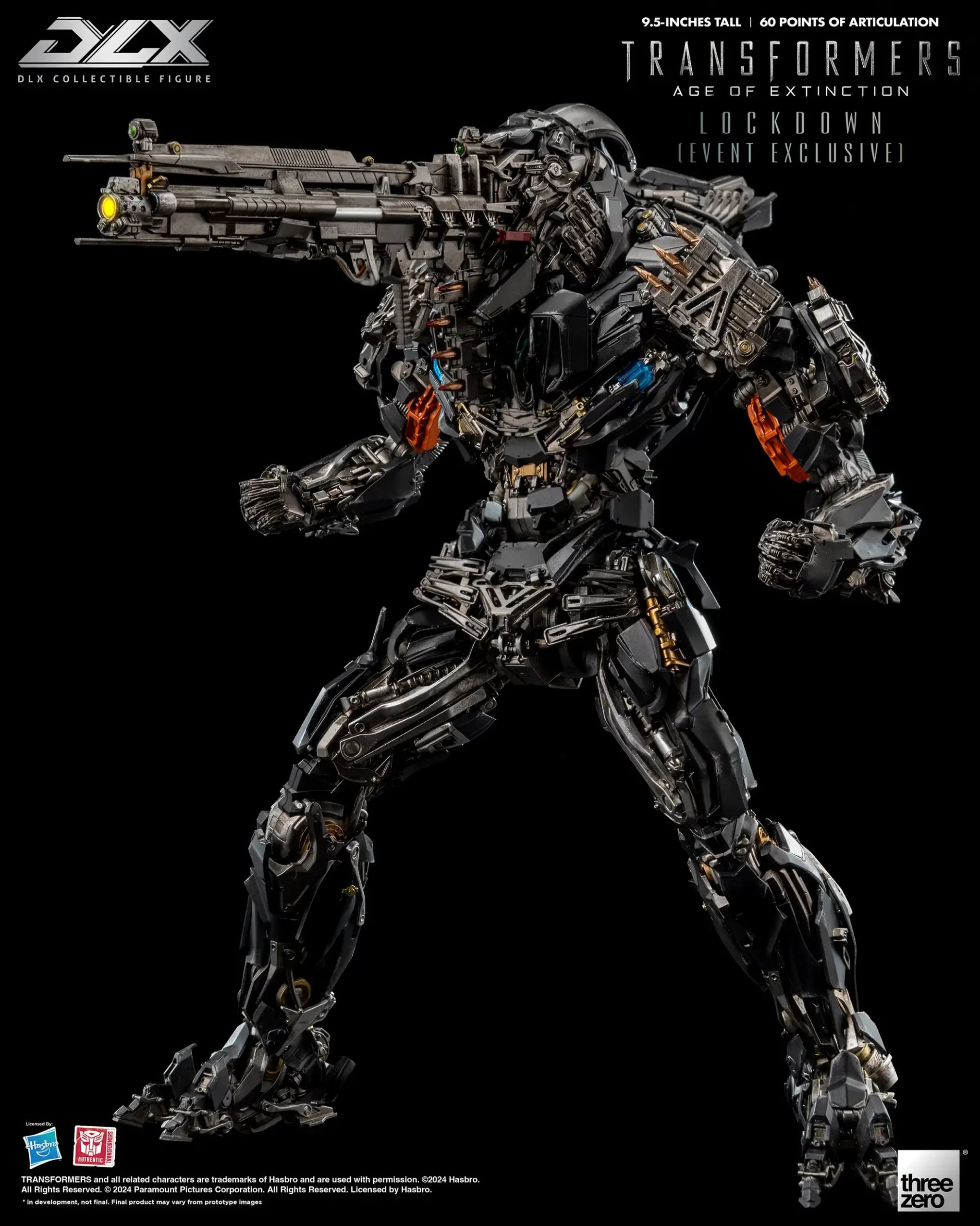 Figura Transformers Threezero Lockdown Age of Extinction DLX Evento E Transforverse