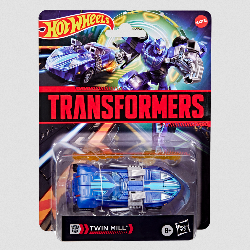 Figurină Twin Mill Hot Wheels Collaborative Transformers Figurină Twin Mill Hot Wheels Collaborative Transformers