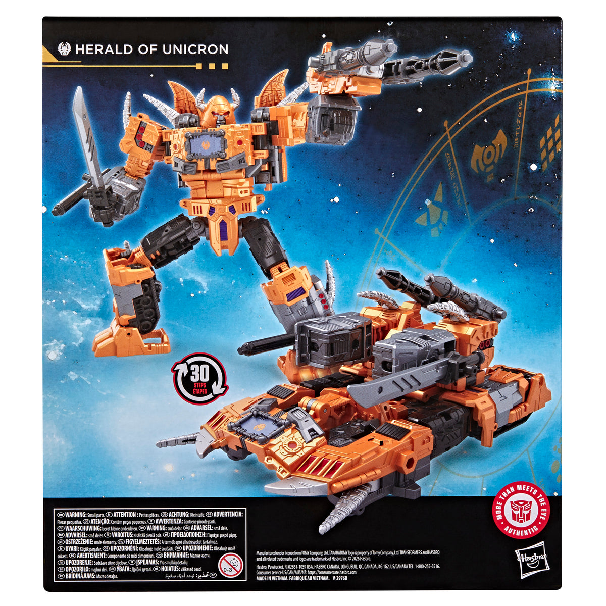 Héraut / Herald Unicron Leader Class 19 cm Age of the Primes