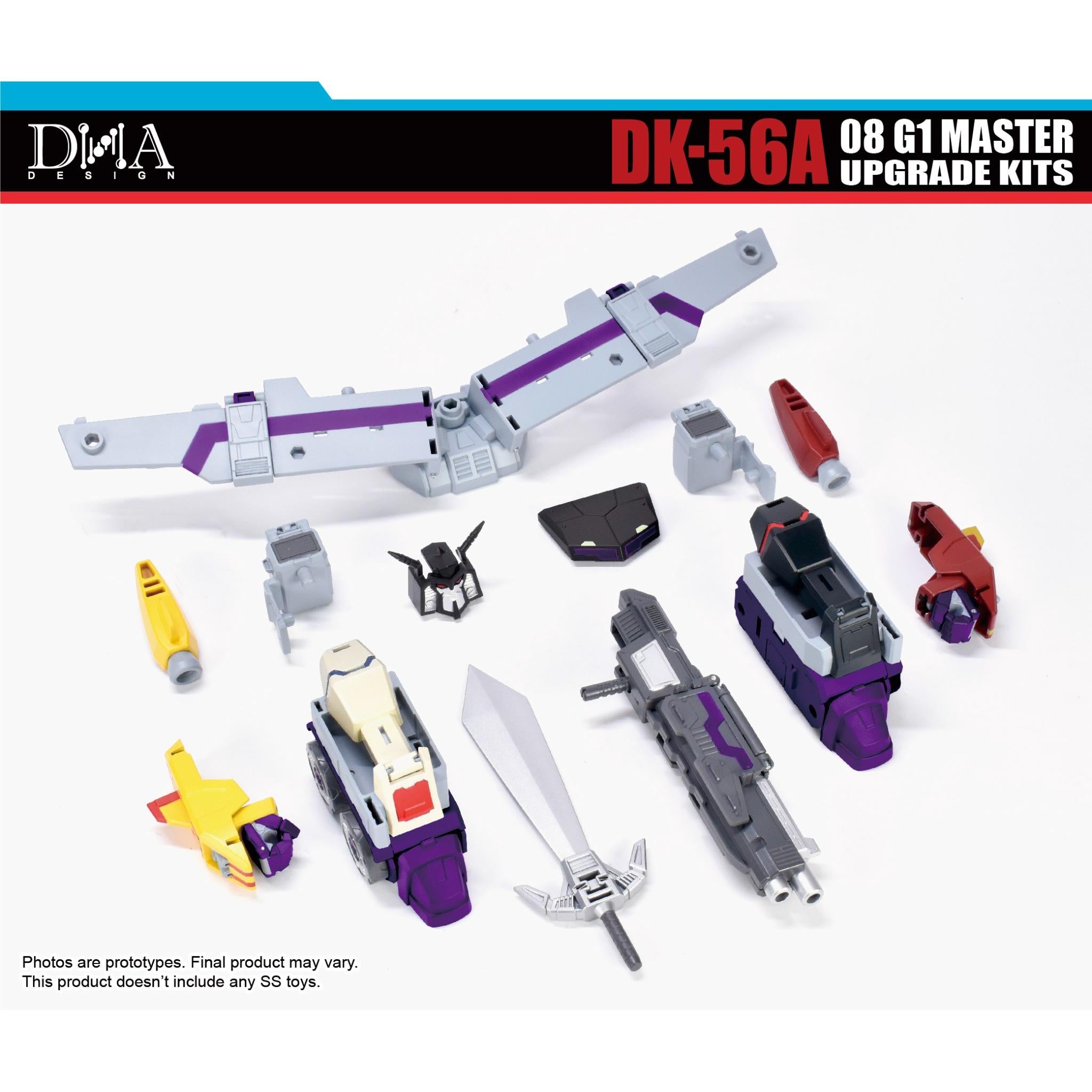DK-56A Upgrade Kits G1 DNA for Motormaster Animated Legacy United