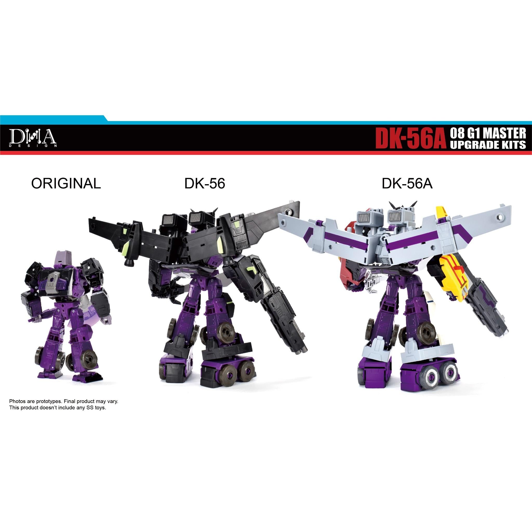 DK-56A Upgrade Kits G1 DNA for Motormaster Animated Legacy United
