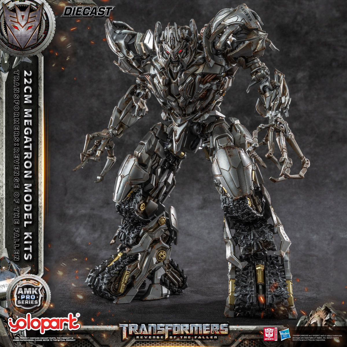 Megatron 22cm AMK PRO Serie Revenge Of The Fallen Yolopark