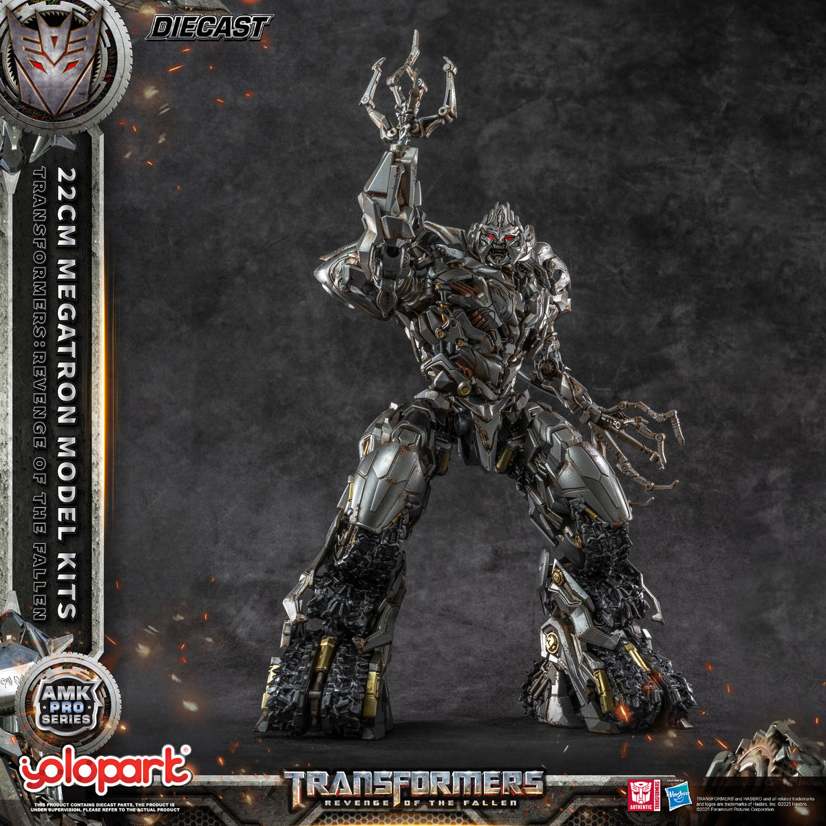 Megatron 22cm AMK PRO Serie Revenge Of The Fallen Yolopark