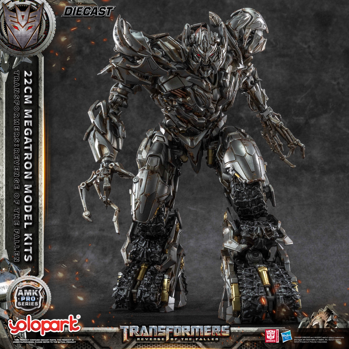 Megatron 22cm AMK PRO Serie Revenge Of The Fallen Yolopark