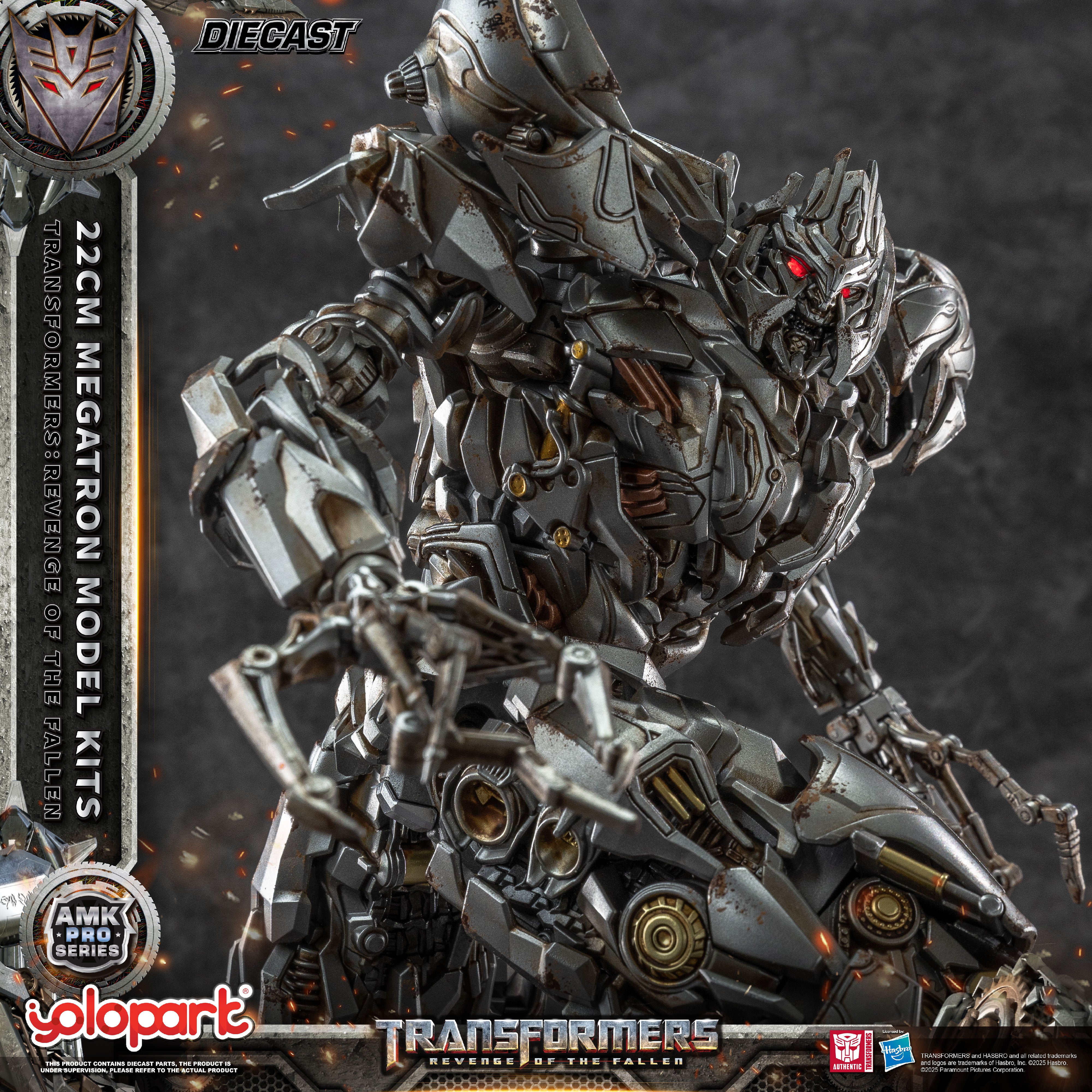 トランスフォーマーMEGATRON Figurka Transformers Threezero Megatron G1 Decepticons MDLX