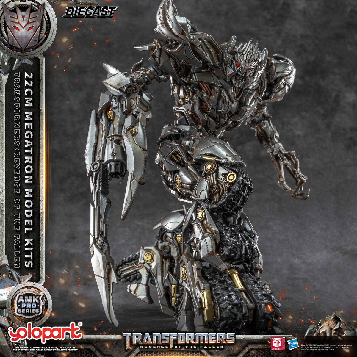 Megatron 22cm AMK PRO Serie Revenge Of The Fallen Yolopark
